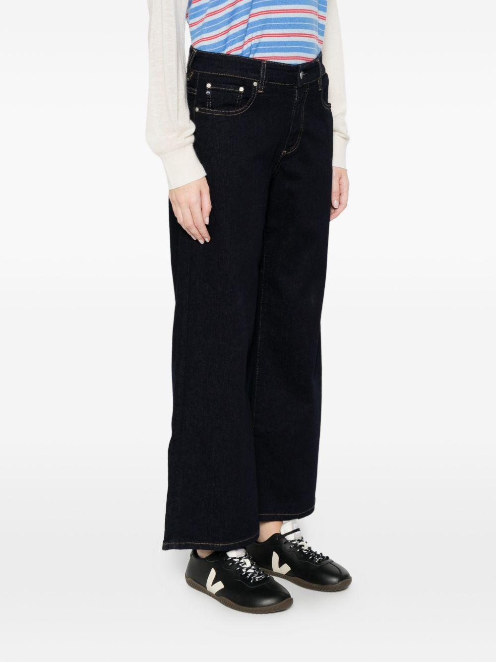 Jeans Saige in blu Ag jeans - donna 
