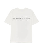 T-shirt con stampa floreale in bianco Ih nom uh nit - uomo 