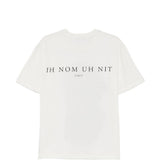 T-shirt con stampa floreale in bianco Ih nom uh nit - uomo 