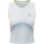 Canotta con mezza zip in bianco Casablanca - donna 