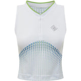Canotta con mezza zip in bianco Casablanca - donna 