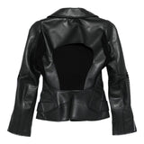 Giacca in eco-pelle in nero Junya watanabe - donna 