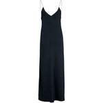 Abito lungo con scollo a V in blu BLAZÉ MILANO - donna 
