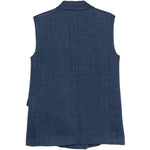 Gilet doppiopetto in blu Antonelli - donna 