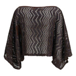 Blusa chevron-pattern in marrone Missoni - donna 