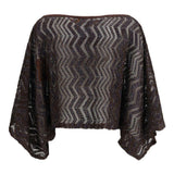 Blusa chevron-pattern in marrone Missoni - donna 