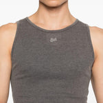 Top a costine in grigio Erl - unisex 