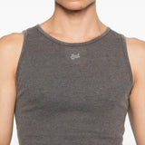 Top a costine in grigio Erl - unisex 