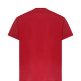 T-shirt con stampa wildlife chenille in rosso Found- unisex 