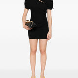 Abito mini la robe castagna in nero Jacquemus - donna 