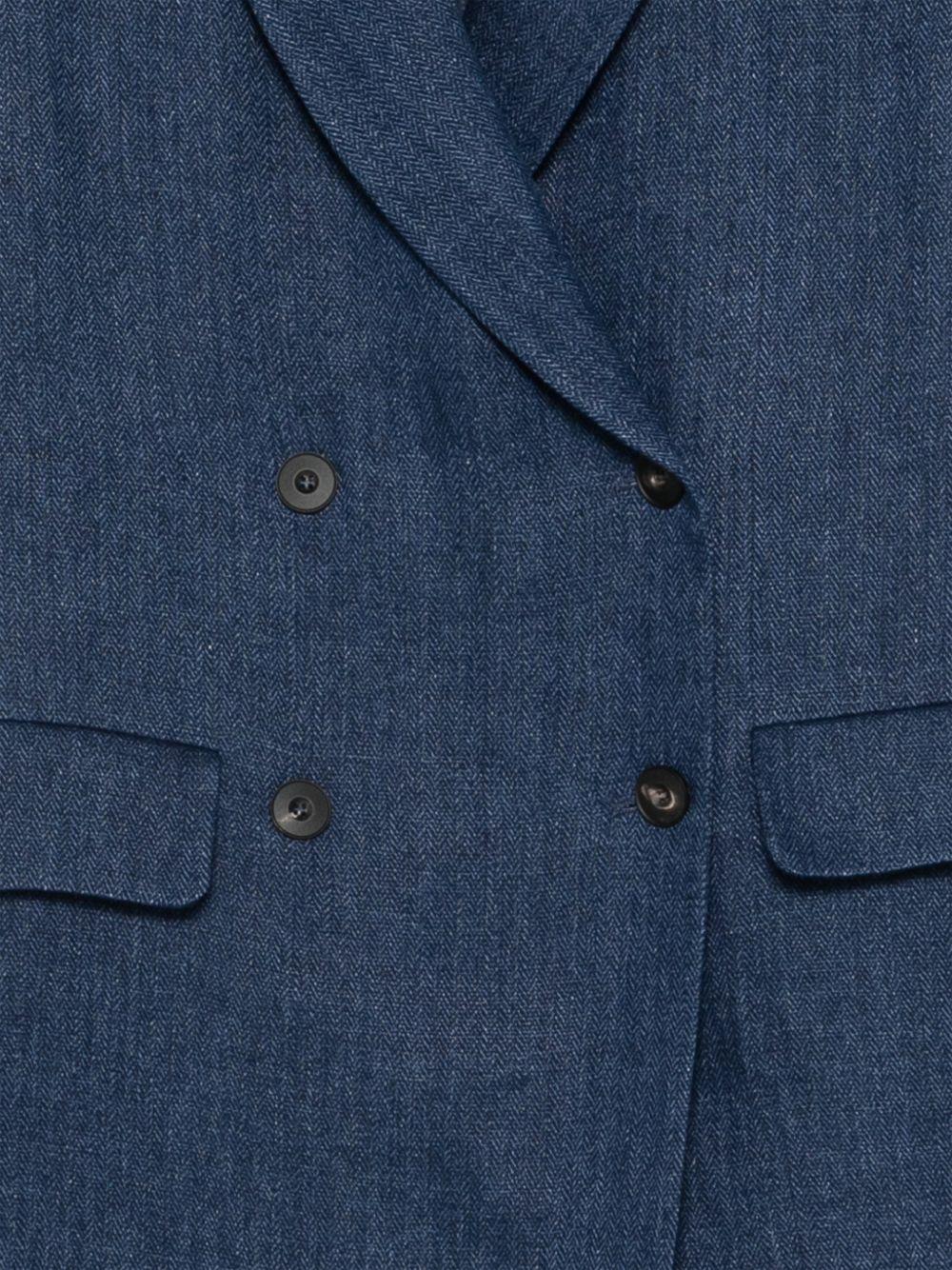 Gilet doppiopetto in blu Antonelli - donna 