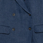 Gilet doppiopetto in blu Antonelli - donna 