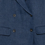 Gilet doppiopetto in blu Antonelli - donna 