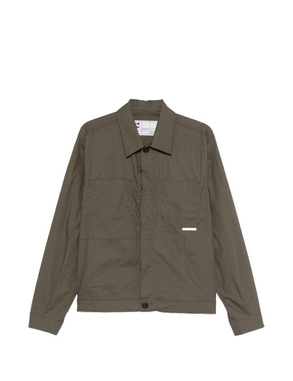 Giacca-camicia Replicated in verde Gr10k replicated - uomo 