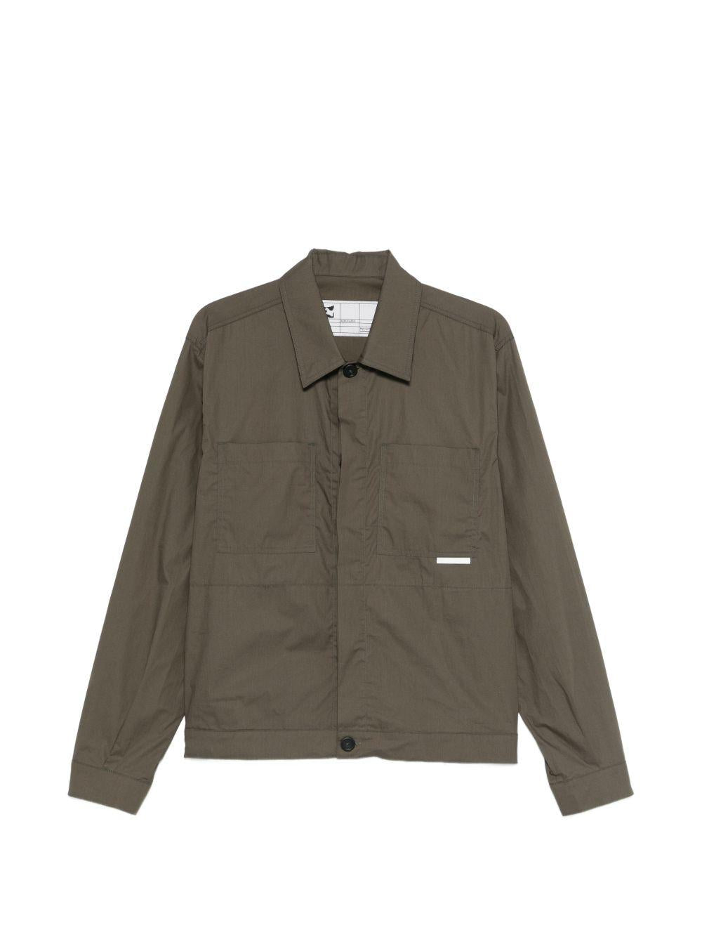 Giacca-camicia Replicated in verde Gr10k replicated - uomo 