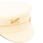 Cappello con dettaglio in metallo in giallo Ruslan baginskiy - donna 