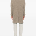 Cappotto monopetto in beige Eleventy - uomo 