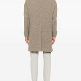 Cappotto monopetto in beige Eleventy - uomo 