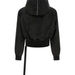 Giacca Alice con zip in nero Rick owens drkshdw - uomo 