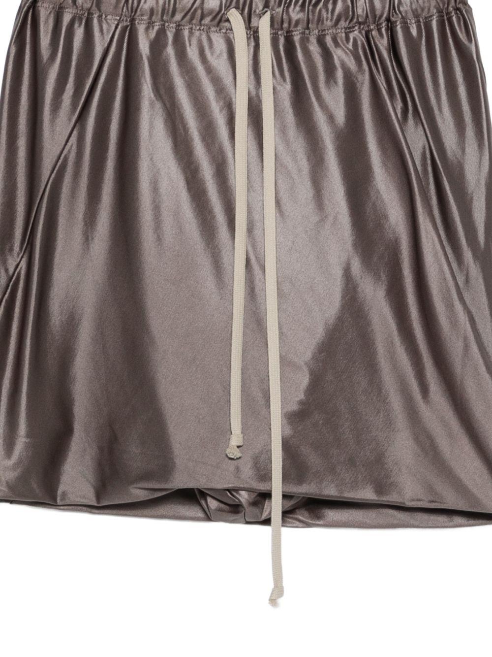 Shorts con coulisse in vita in grigio Rick owens drkshdw - donna 
