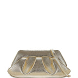 Clutch bios baguette in oro Themoirè - donna 