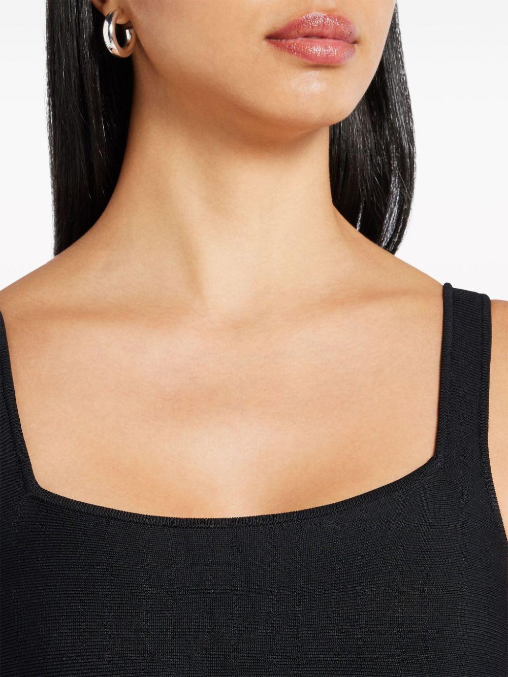 Abito midi Ellison in nero Staud - donna 