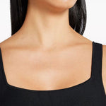 Abito midi Ellison in nero Staud - donna 