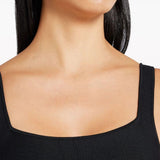Abito midi Ellison in nero Staud - donna 