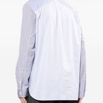 Camicia a righe in blu Junya Watanabe MAN - uomo 
