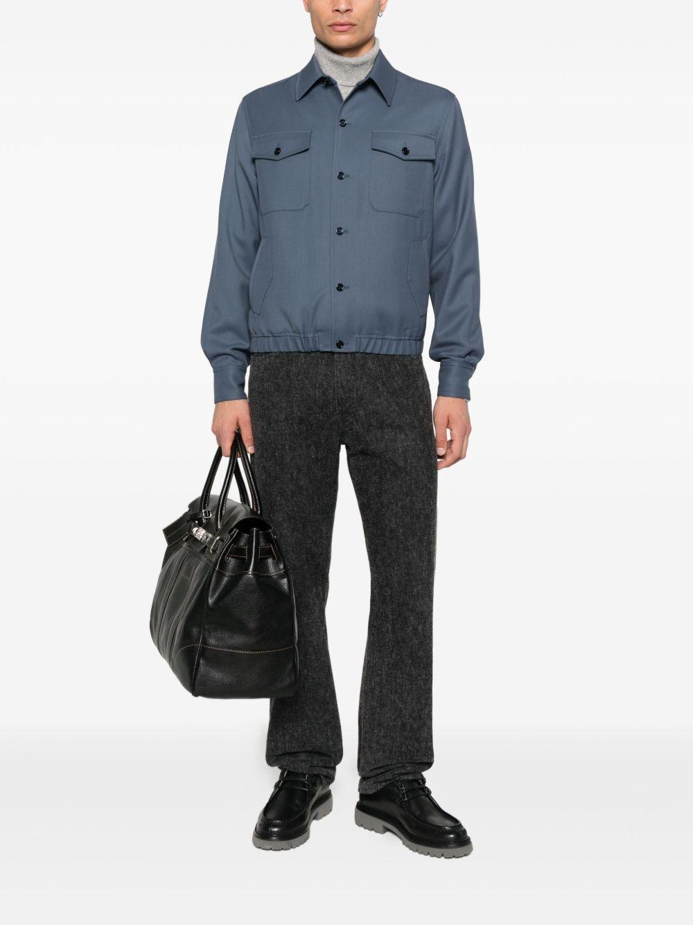 Giacca con tasche in blu Lardini - uomo 