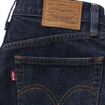 Shorts in denim baggy blu 