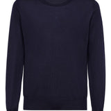 Maglione classico  in blu Brunello cucinelli - uomo 