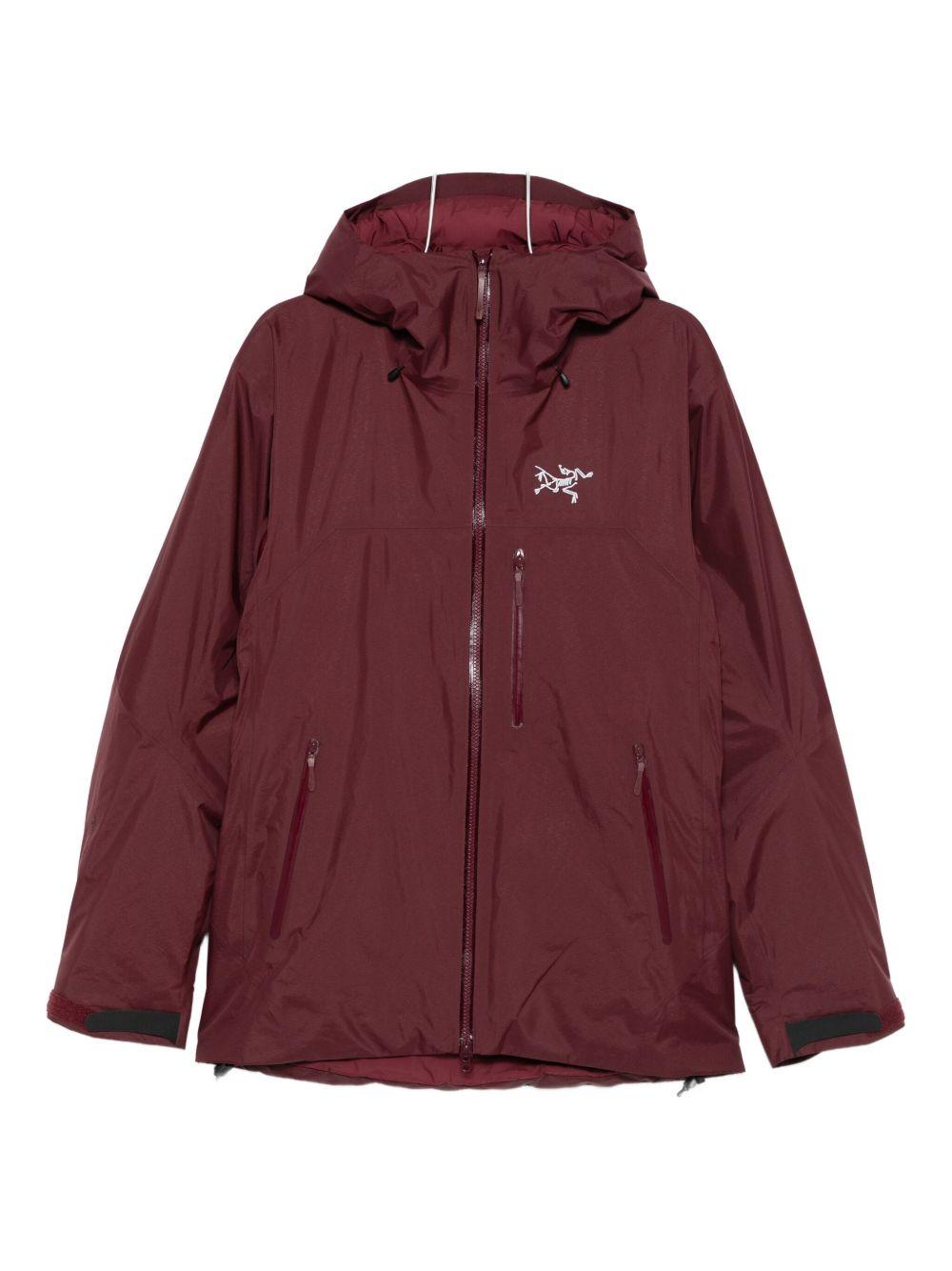 Giacca con cappuccio beta insulated in BORDEAUX Arc'teryx - unisex 