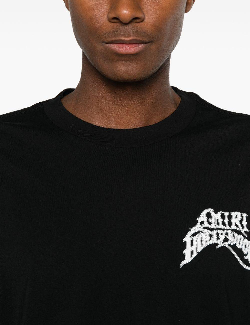 T-shirt Hollywood LJ Skate in nero 