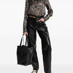 CAMICIA A STAMPA FLOREALE IN GRIGIO GOLDEN GOOSE - DONNA 