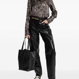 CAMICIA A STAMPA FLOREALE IN GRIGIO GOLDEN GOOSE - DONNA 