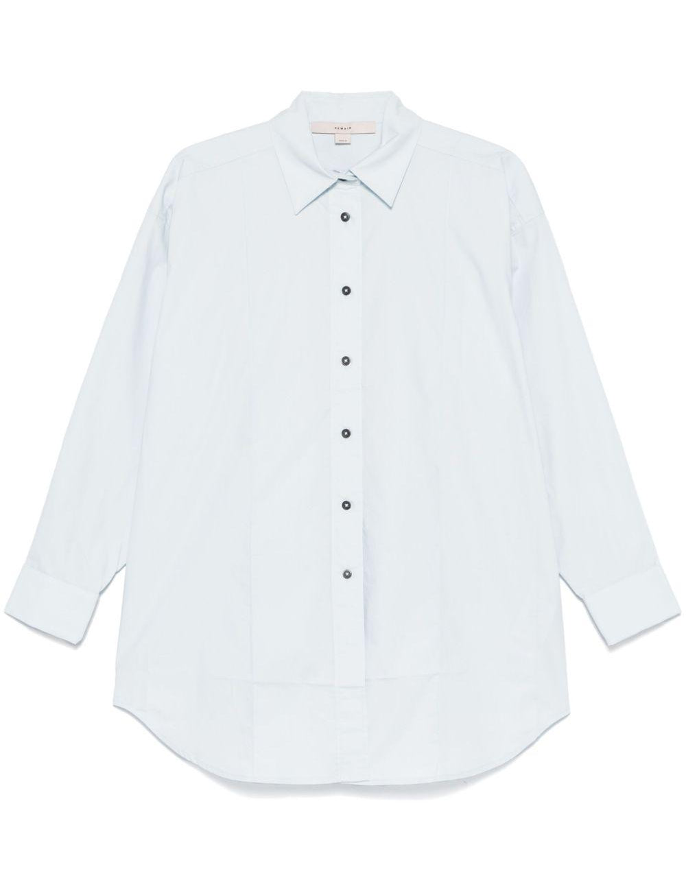Camicia a maniche lunghein celeste Remain - donna 