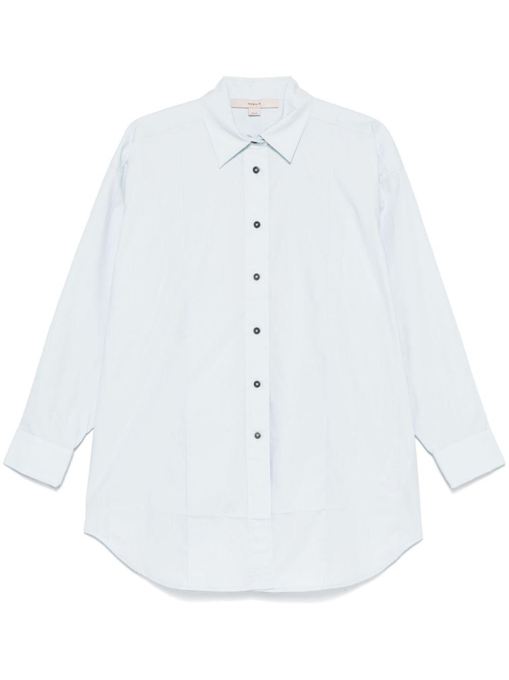 Camicia a maniche lunghein celeste Remain - donna 