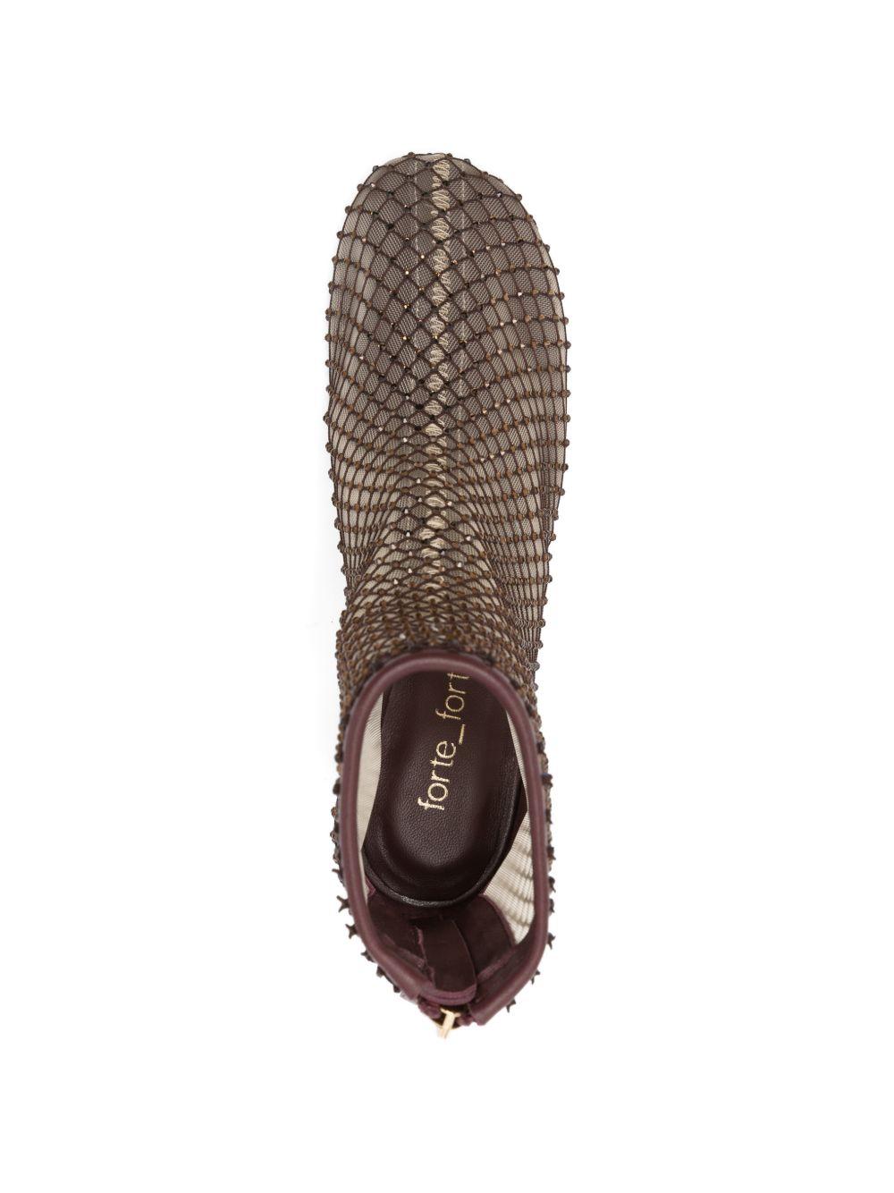 Stivaletti My Alma con borchie in marrone Forte forte - uomo 