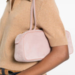 Borsa a spalla Simona in rosa Khaite - donna 