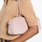 Borsa a spalla Simona in rosa Khaite - donna 