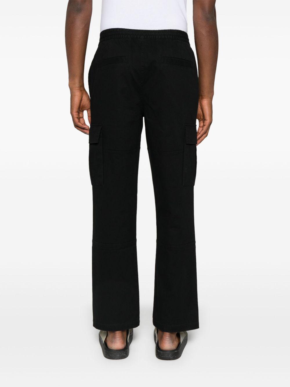 Pantaloni cargo clo in nero Represent - uomo 