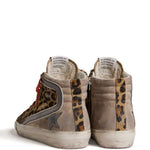 Sneakers slide horsy in multicolore Golden goose - donna 