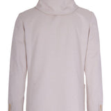 Giacca con cappuccio in beige Eleventy - uomo 