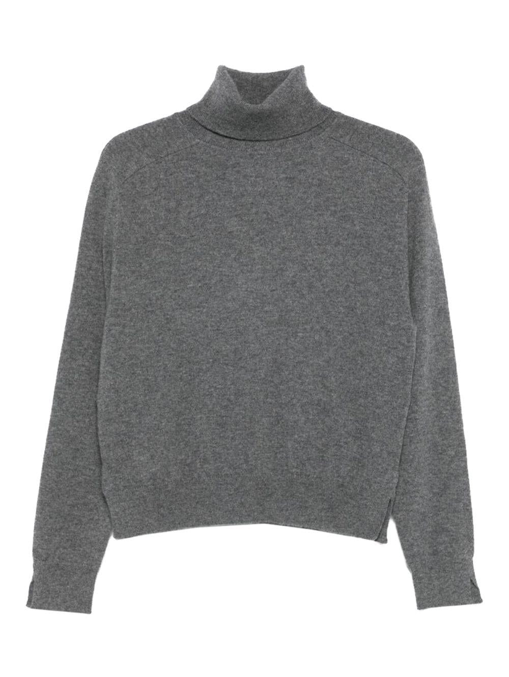 Maglione a collo alto in grigio Gotha - donna 