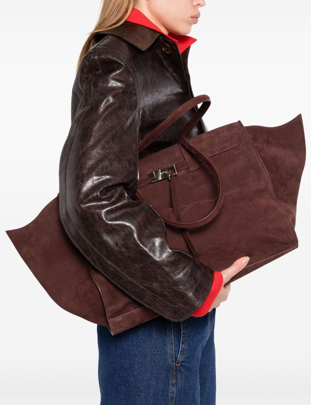 Borsa tote mame weekend in marrone Benedetta Bruzziches - donna 