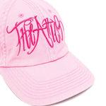 Cappello da baseball con logo in rosa The attico - donna 