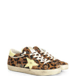 Sneakers super star in animalier golden goose - donna 