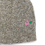 Cappello con ricamo manar in blu 