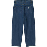 Jeans a gamba larga brandon in blu carhartt wip - uomo 